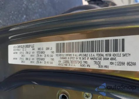 2013 Ram 1500 Lone Star z USA, uszkodzony, nr VIN 1C6RR6LT8DS557343